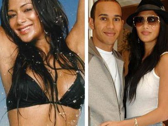 Lewis Hamilton og Nicole Scherzinger.
