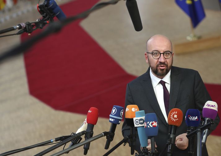 Charles Michel forsætisráðherra Belgíu tilkynnti þinginu í dag að hann hygðist segja af sér embætti. Hann mun fara á fund konungs í kvöld og biðjast lausnar.