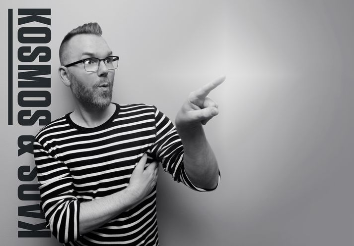 Guðmundur Bernharð Flosason er listrænn stjórnandi hjá Kosmos & Kaos.