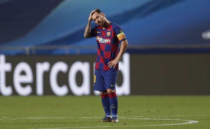 Messi bugaður á föstudagskvöldið.