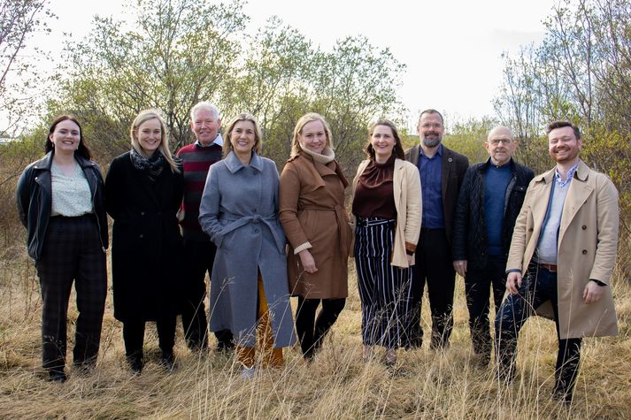 Katrín Sigríður J. Steingrímsdóttir, María Rut Kristinsdóttir, Jón Steindór Valdimarsson, Hanna Katrín Friðriksson, Þorbjörg Sigríður Gunnlaugsdóttir, Heiða Ingimarsdóttir, Daði Már Kristófersson, Guðmundur Ragnarsson og Dagbjartur Gunnar Lúðvíksson.