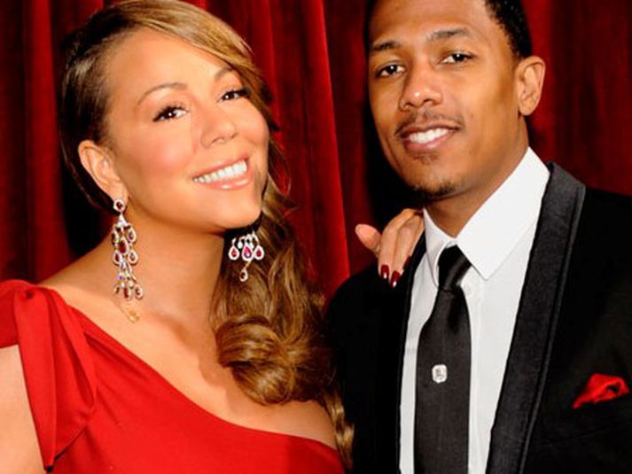 Mariah Carey og Nick Cannon. MYND/Cover Media