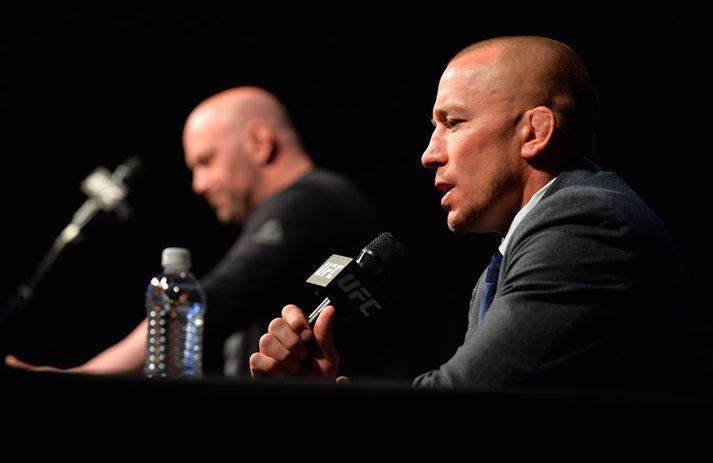 GSP og Dana White.