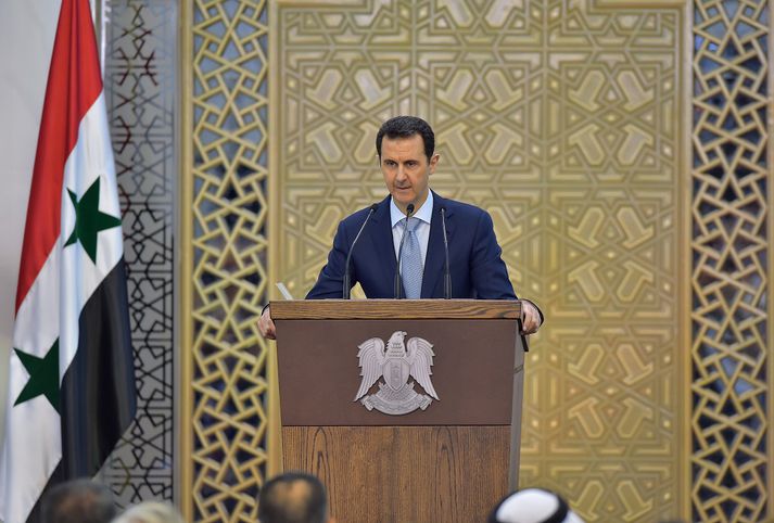 Bashar al-Assad, forseti Sýrlands.