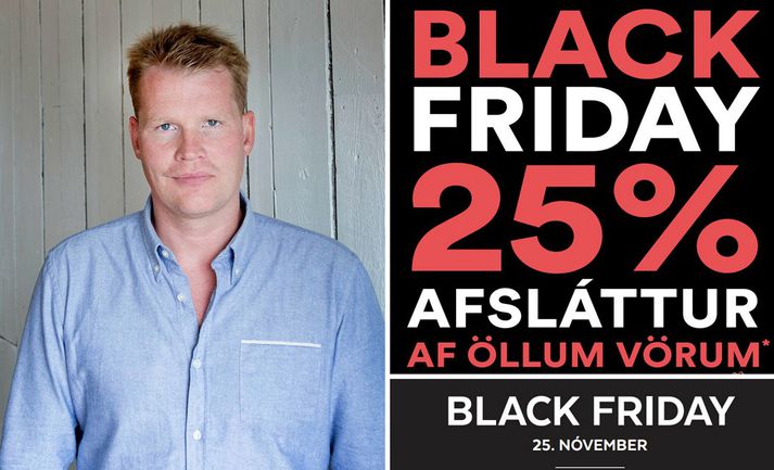 Mörg fyrirtæki höfðu ekki fyrir því að snara Black Friday heitinu yfir á íslensku.