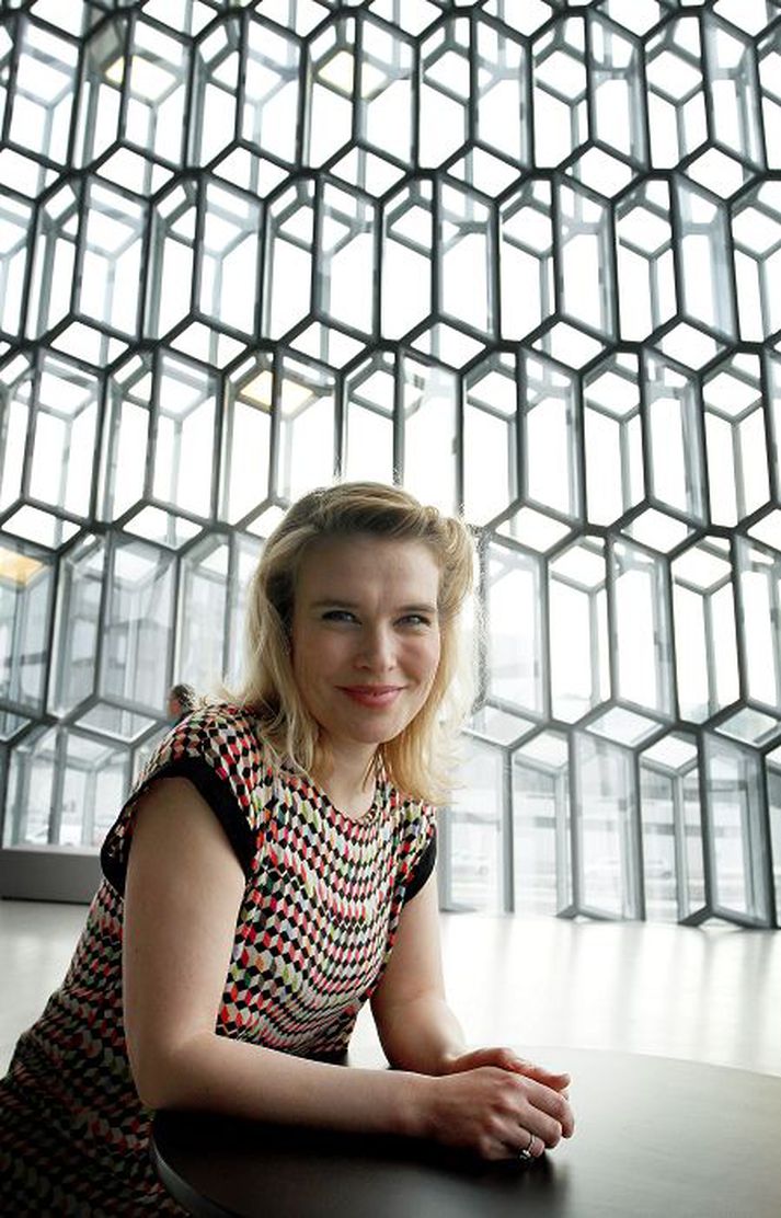 Kristín María lofar fjölbreyttri hönnunarflóru í Hörpu um helgina og hvetur alla til að mæta og berja nýjungarnar augum. Mynd/GVA