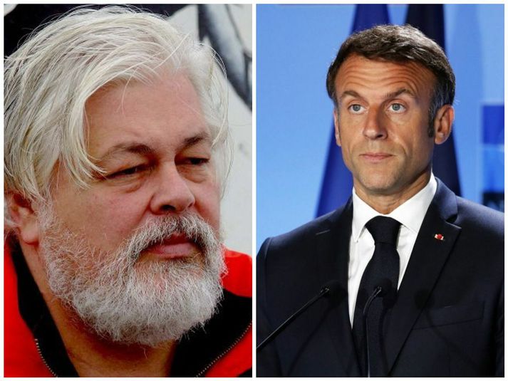 Macron hefur hvatt dönsk stjórnvöld til að framselja hann ekki.