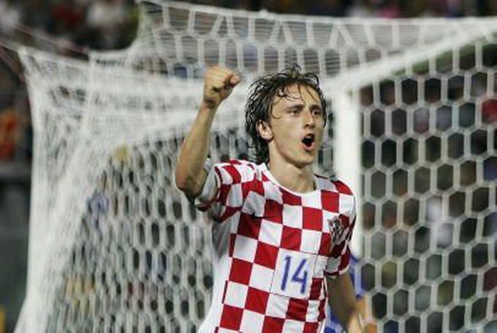 Luca Modric hefur skorað á KR-vellinum.