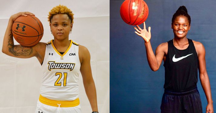 Kionna Jeter (til vinstri) og Mélissa Diawakana munu leika með Valskonum í vetur