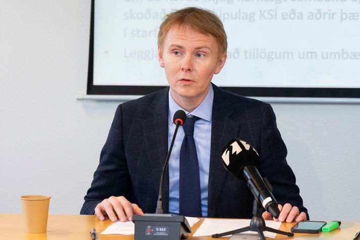 Kjartan Bjarni Björgvinsson er formaður Dómarafélags Íslands.