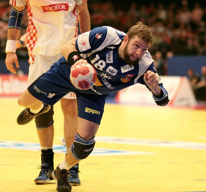 Róbert var öflugur í dag.
