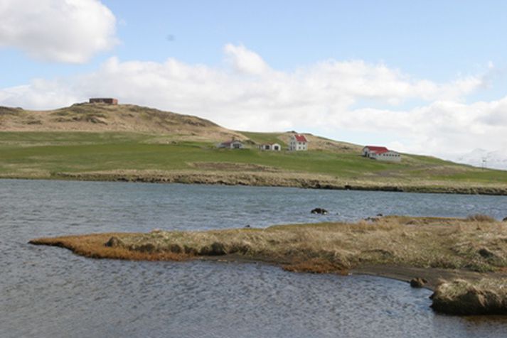 Óhappið varð við Hvammsvík á Kjalarnesi. Mynd/ GVA.