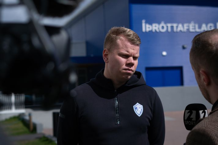 Ísak Máni Wium er þjálfari ÍR.