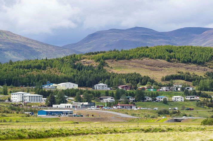 Frá Varmahlíð í Skagafirði. Þar verður uppskeruhátíð körfuknattleiksdeildar Tindastóls.