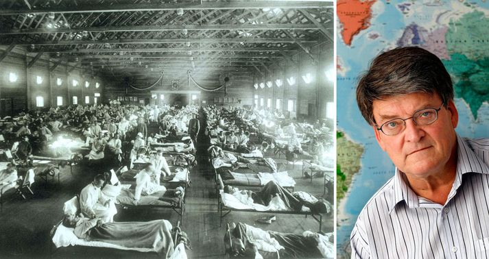 H2N2 veiran hefur ekki látið neitt á sér kræla frá því að hún hvarf með tilkomu Hong Kong flensunnar og hún gæti þá komið upp sem næstu heimsfaraldur að sögn Haraldar.