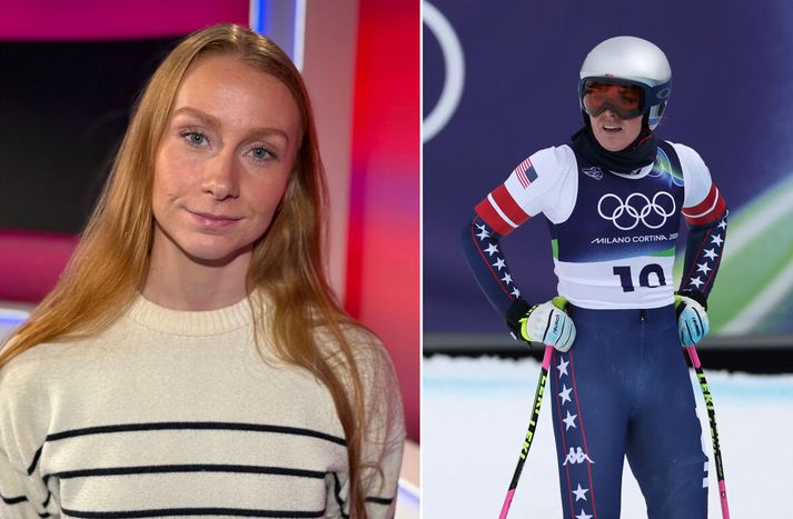 Hólmfríður Dóra var ekki valin í landsliðshóp Íslands sökum meiðsla þrátt fyrir að hún treysti sér til þátttöku á Vetrarólympíuleikunum. Lindey Vonn sleit krossband viku fyrir leikana en keppti í gær. 