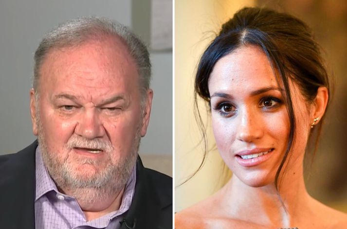 Meghan Markle hefur brugðist við fréttaflutningi um meinta vörslu Thomasar Markle á barnaníðsefni.