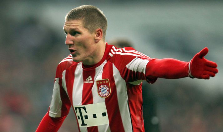 Bastian Schweinsteiger í leik með Bayern München.