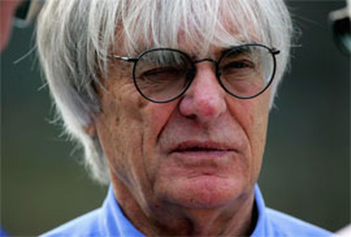 Bernie Ecclestone vandar Bandaríkjamönnunum ekki kveðjurnar