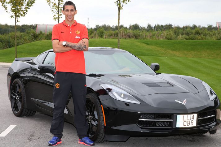 Ángel di María er nú orðinn leikmaður Manchester United.