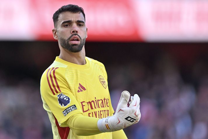 David Raya hefur varið mark Arsenal undanfarin þrjú tímabil.