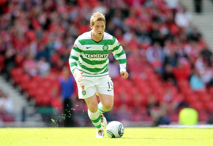 Kris Commons  gerði eitt mark fyrir Celtic í dag. Mynd. / Getty Images