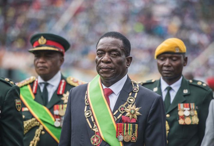 Emmerson Mnangagwa er nýr forseti Simbabve.
