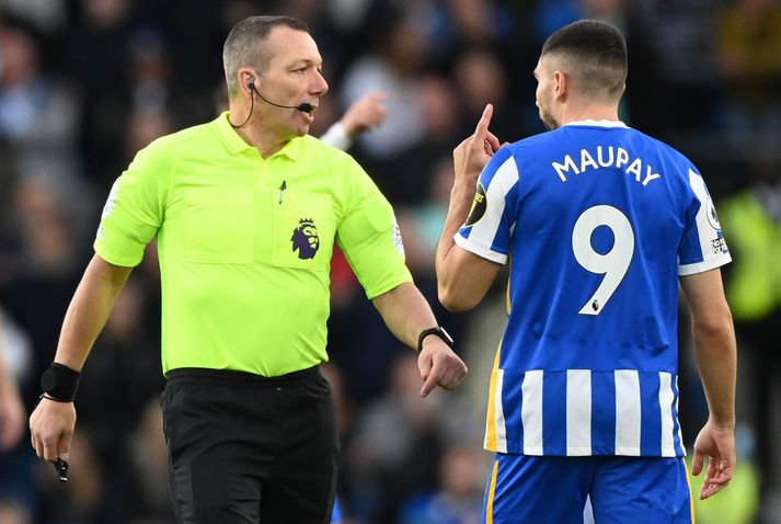 Neal Maupay skoraði síðara mark Brighton í kvöld.