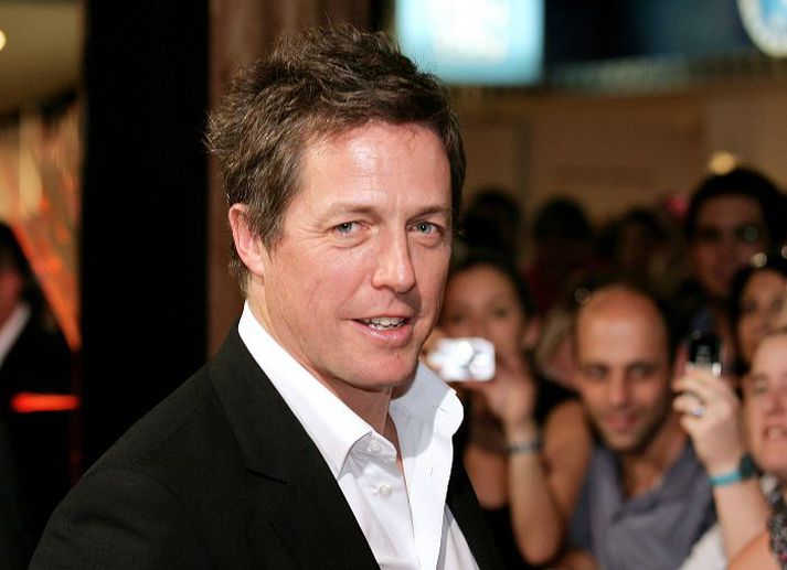 Leikarinn Hugh Grant eignaðist litla stúlku á dögunum. 
Nordicphotos/getty