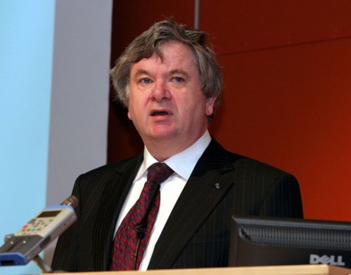 Davíð Oddsson, seðlabankastjóri. Bankinn ákvað í dag að halda stýrivöxtum óbreyttum í 13,3 prósentum.