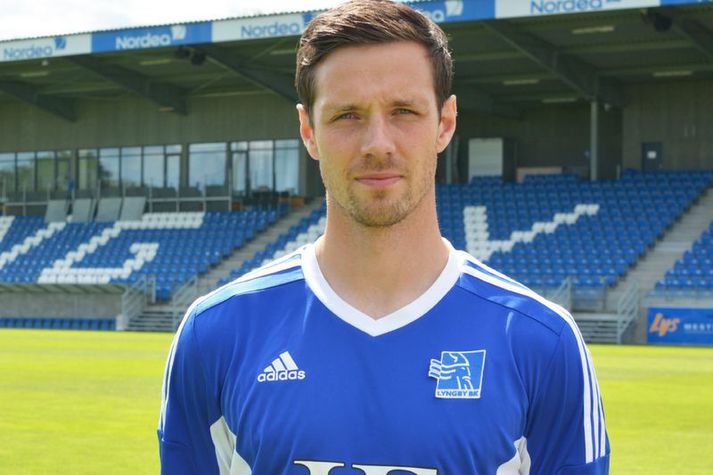 Hallgrímur Jónasson kominn í bláan búning Lyngby.