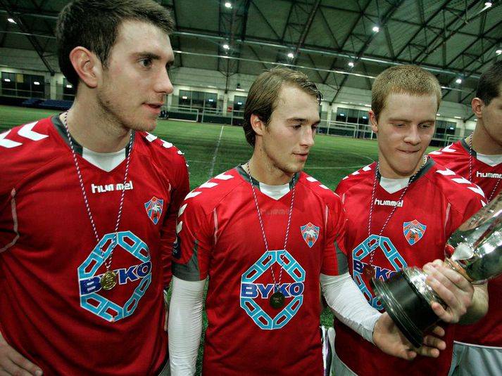 Rúnar Már Sigurjónsson tryggði Val sæti í úrslitaleiknum.