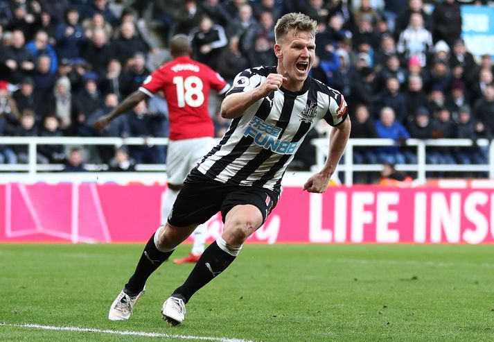 Matt Ritchie, markaskorari Newcastle.