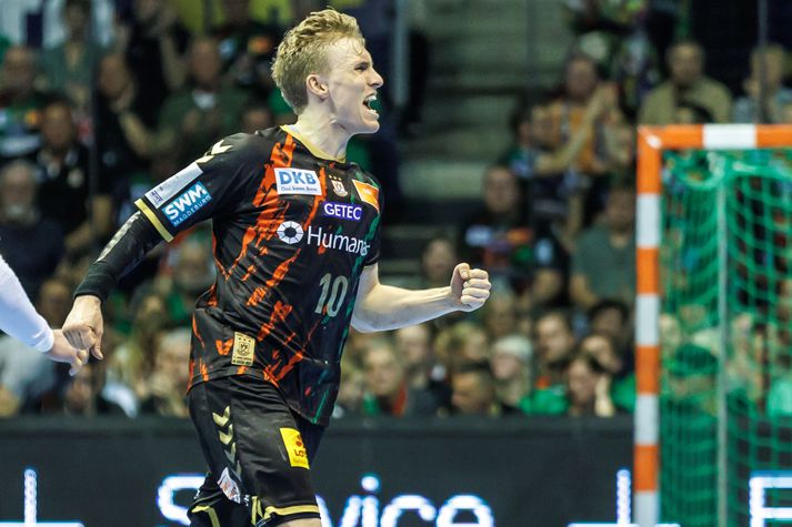 Gísli Þorgeir Kristjánsson og félagar í Magdeburg eru komnir í úrslitahelgi Meistaradeildar Evrópu þriðja árið í röð.