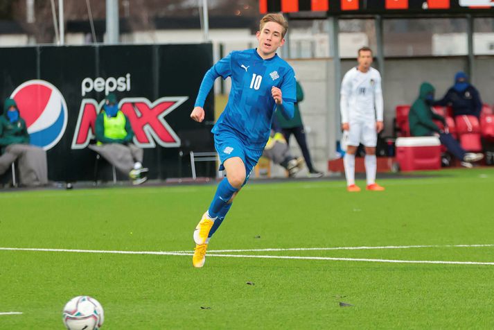 Ísak Bergmann Jóhannesson er leikmaður U21-landsliðs Íslands og lék sinn fyrsta A-landsleik í nóvember.