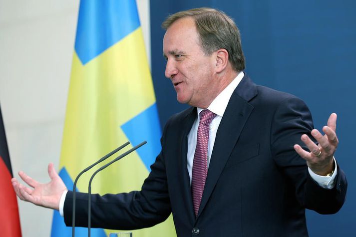 Stefan Löfven verður áfram forsætisráðherra Svíþjóðar. Hann hefur gengt embættinu frá árinu 2014.