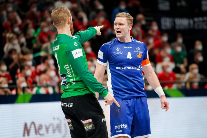 Aron Pálmarsson hefur oft spilað vel í fyrsta leik á EM en hann verður ekki með í kvöld.