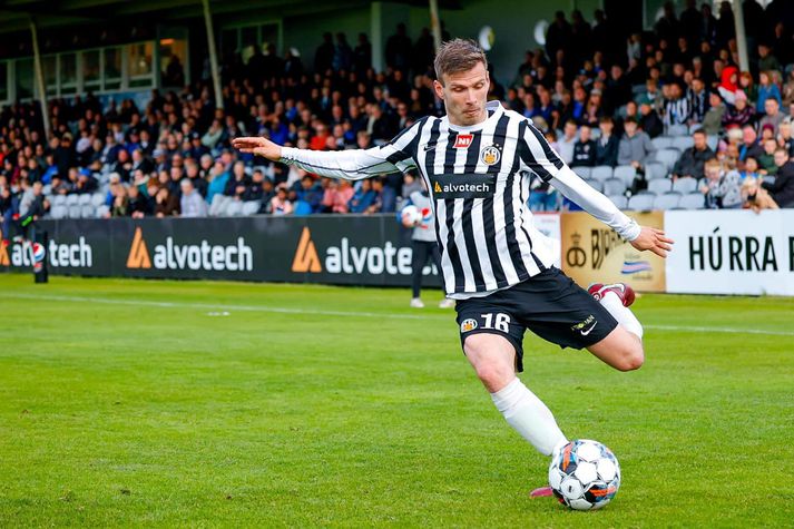 Theodór Elmar Bjarnason er kominn í bann í deild og bikar.