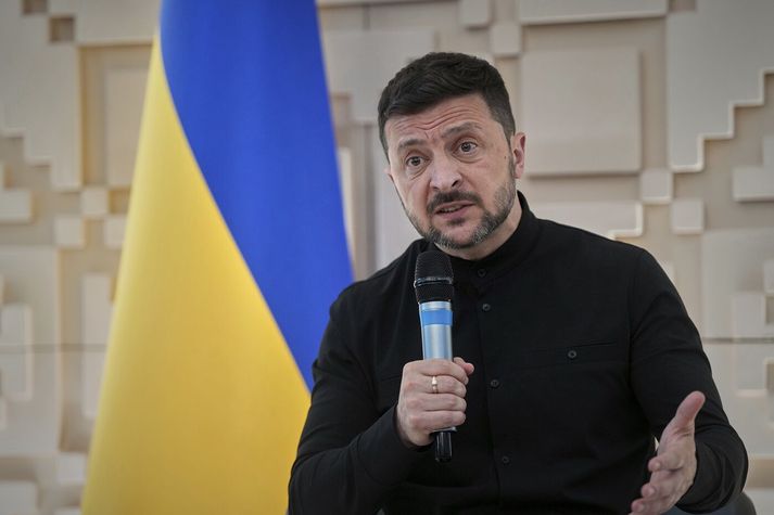 Vólódímír Selenskí, forseti Úkraínu.
