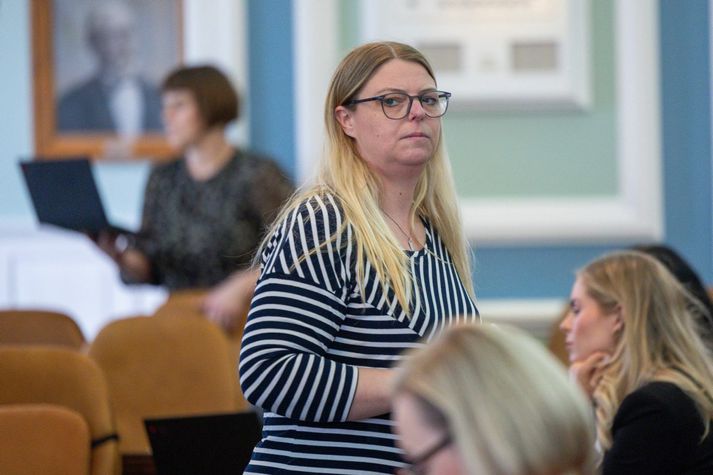 Jódís sagðist hafa áhyggjur af kvenréttindamálum, konur í áhrifastöðum væru of fáar og þær yrðu fyrir aðkasti.