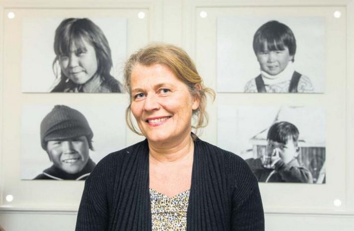 Íris Ólöf forstöðumaður byggðasafnsins Hvols á Dalvík