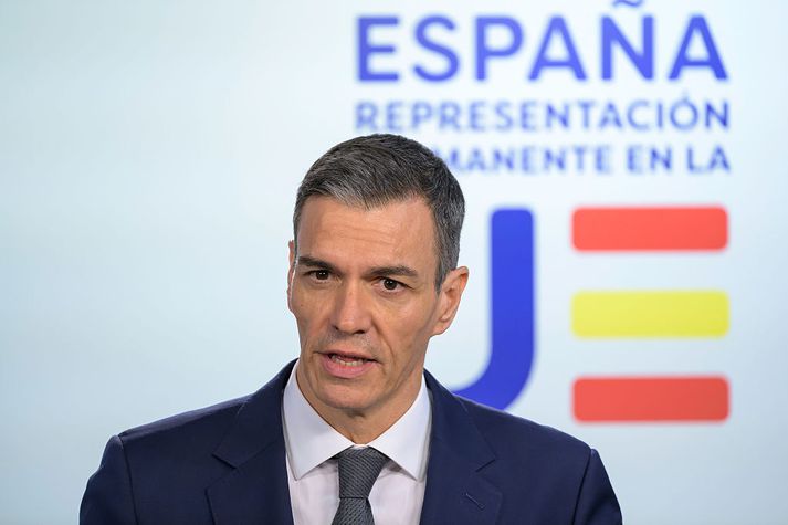 Pedro Sánchez er forsætisráðherra Spánar.