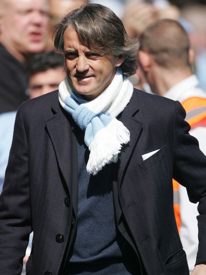 Roberto Mancini, stjóri Manchester City.