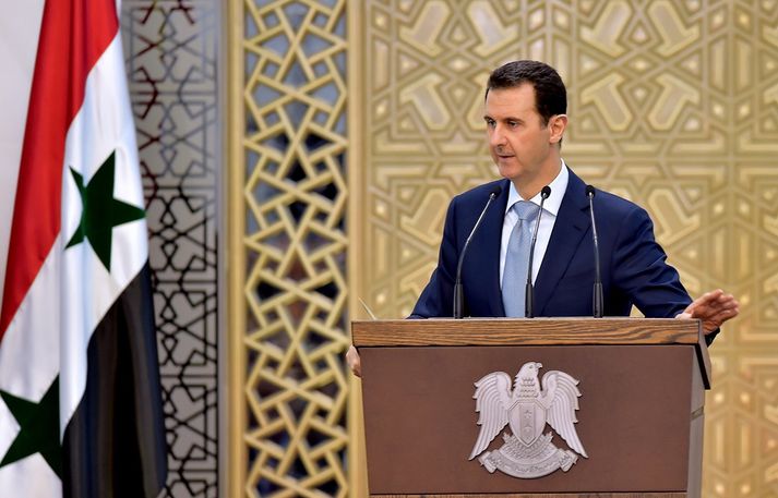 Forseti Sýrlands Bashar al-Assad.