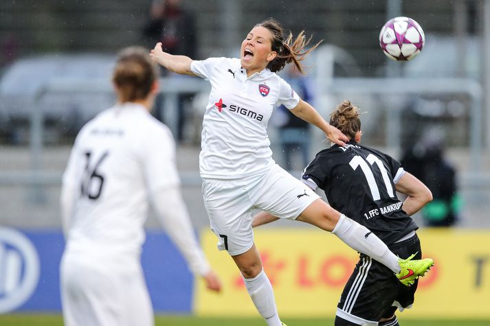 Sara Björk Gunnarsdóttir var leikmaður félagsins þegar það breytti síðast um nafn árið 2013. Hér er hún í leik með FC Rosengård.