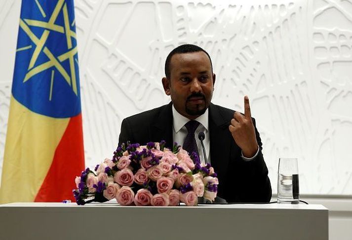 Forsætisráðherra Eþjópíu, Abiy Ahmed. 