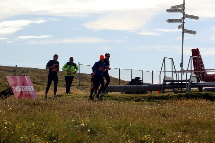 Hlaupið var haldið í þriðja sinn nú í ár.
