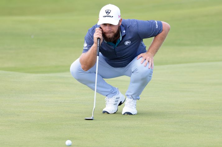 Tyrrell Hatton hefur þrisvar sinnum áður tekið þátt í Ryder-bikarnum fyrir hönd Evrópu.