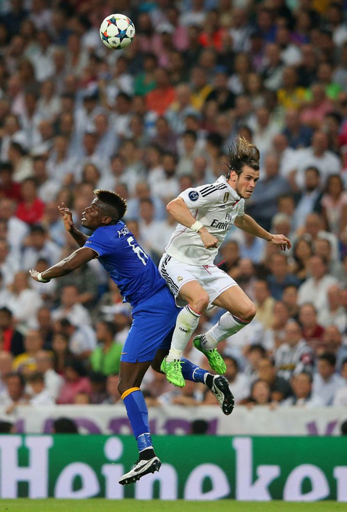 Paul Pogba og Gareth Bale eru tveir dýrustu fótboltamenn sögunnar.