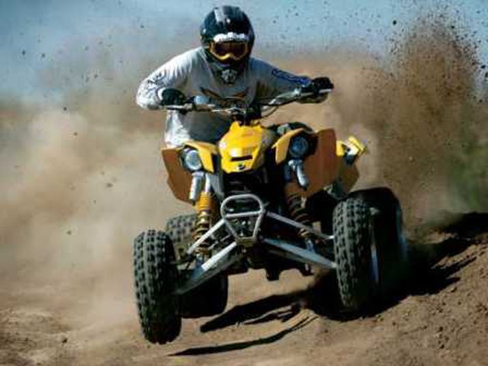 Can-am fjórhjól. Úr myndasafni.